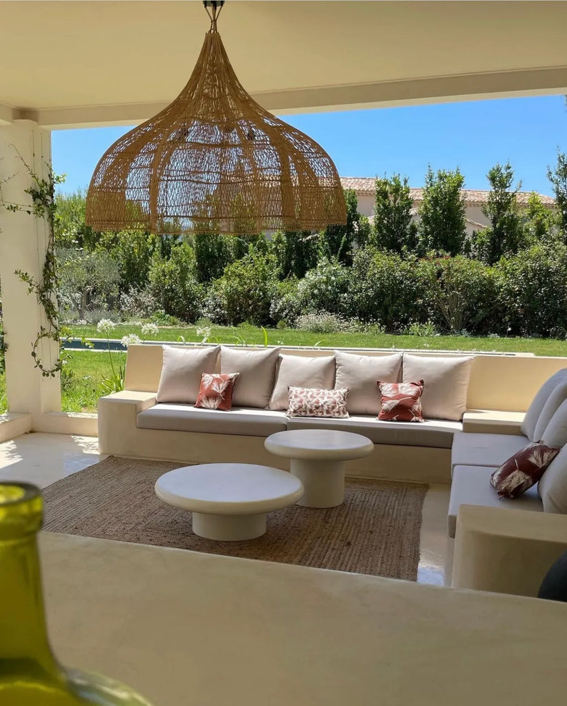 Το κρεμαστό φωτιστικό "Whipped" - Φυσικό - XL