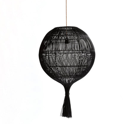 Lámpara de Suelo y Colgante "Wonton" - Negro