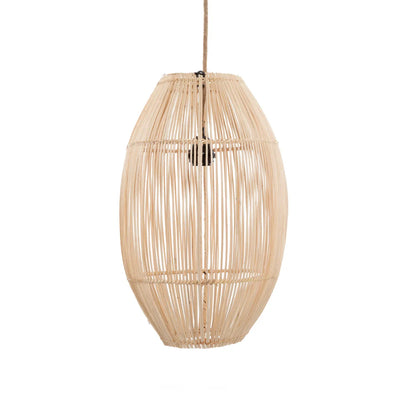 Lampada a sospensione "Zuri" - Naturale - M