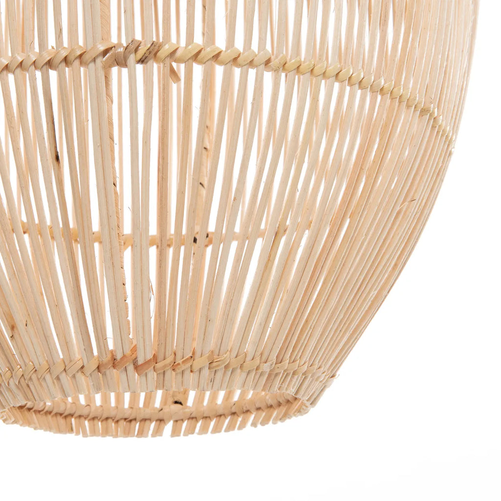 Lampada a sospensione "Zuri" - Naturale - M