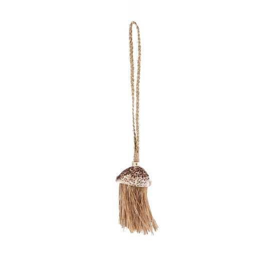 Die Raffia-Quaste "Lupina" - Natur